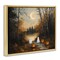 Stupell Industries Autumn Ghosts at Lake Floating Frame, design by Arlington Prints
